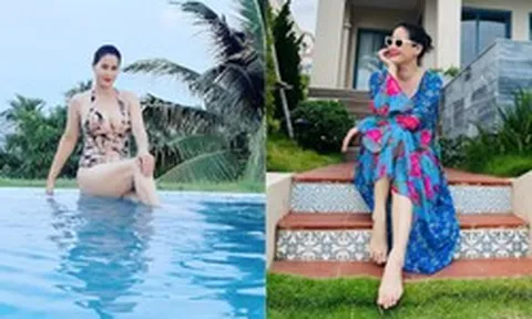 Mẹ đơn thân Vbiz sống trong biệt thự 4 tầng ở TP.HCM, U50 mà đứng cạnh Tăng Thanh Hà vẫn sáng bừng