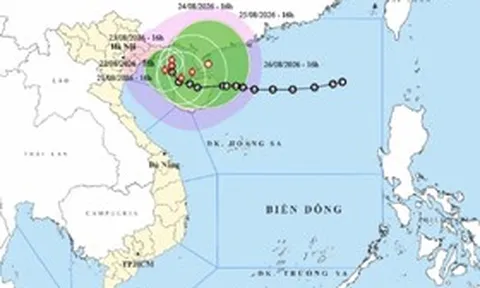Bão số 4 hình thành, di chuyển rất chậm, diễn biến khó lường