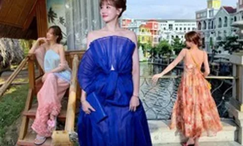 Cô gái Hàn làm "con dâu Việt Nam", cưới người đàn ông quyền lực nhất nhì showbiz: U45 đẹp kinh diễm, lên đồ cứ như tuổi 20