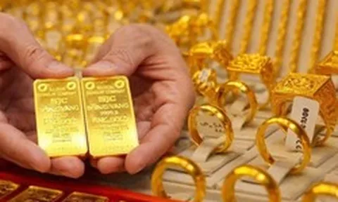 Giá vàng miếng, vàng nhẫn trơn chiều 22/8 tại SJC, DOJI, PNJ, Bảo Tín Minh Châu