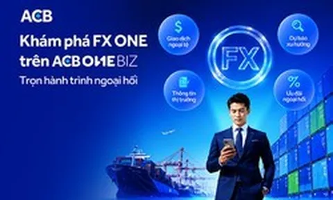 ACB mang trải nghiệm ngoại hối toàn diện hơn trên ACB ONE BIZ