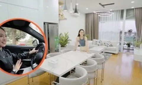 Khánh Vy 26 tuổi tự mua xe sang Mercedes, có nhà riêng từ Bắc vào Nam