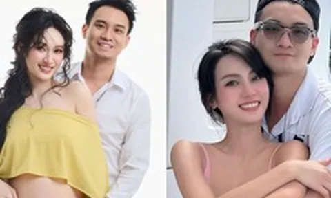 Thiếu gia Đức Phạm công khai ảnh Vũ Thuý Quỳnh mang bầu, hứa làm ông bố trách nhiệm
