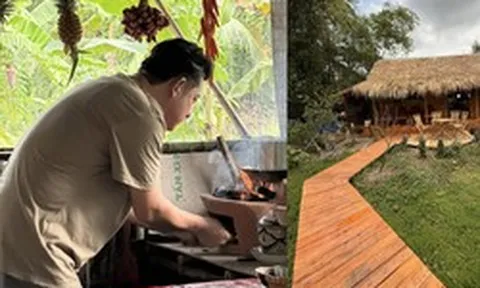 Nam nghệ sĩ đình đám bỏ phố về quê, ở trong nhà lá 36 m2, hằng ngày chỉ làm một việc mà ai cũng ao ước
