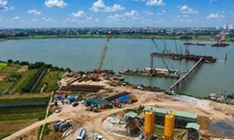 Cầu Ngọc Hồi tăng tốc, hướng tới hoàn thành trước APEC 2027