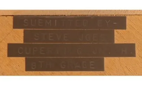 Steve Jobs làm vật này năm 13 tuổi, 58 năm sau nó có giá gần 900 triệu đồng