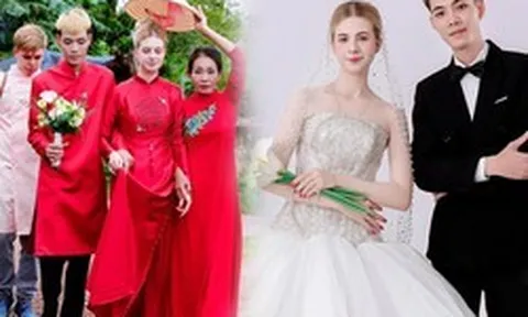 Cô gái Nga xinh đẹp vượt 7.000km lấy chồng Việt Nam, nhà trai phải cắt bớt 500 khách mời vì một lý do