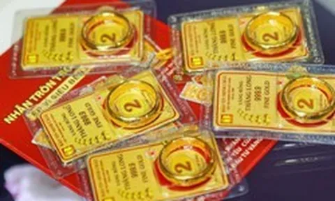 Giá vàng nhẫn trơn, vàng miếng sáng 1/9 tại SJC, PNJ, DOJI, Bảo Tín Minh Châu và Phú Quý