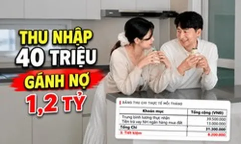 Thu nhập 40 triệu/tháng, gánh nợ 1,2 tỷ mua đất: Vợ chồng Hà Nội vẫn để dành 8,2 triệu mỗi tháng nhờ cách chia tiền này