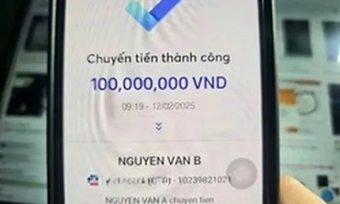 Công an sẽ điều tra khi phát hiện tài khoản ngân hàng có giao dịch nhận tiền như sau