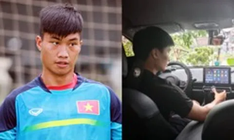 Thủ môn dự U20 World Cup là đồng đội của Trọng Đại, Quang Hải bỏ nghề đá bóng đi chạy taxi mưu sinh
