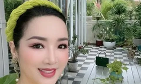 Vườn nhà 200m² của Hoa hậu Giáng My