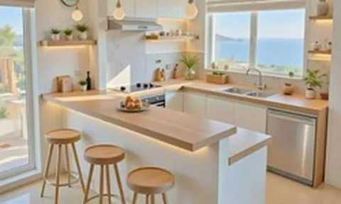Vì sao ngày càng nhiều người bỏ bếp chữ U dù diện tích cho phép?