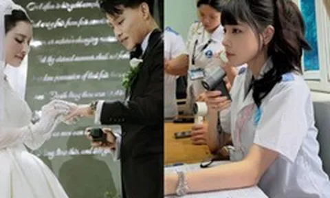 Trần Bích Hạnh - vợ Văn Thanh tủi thân, than thở chuyện học y phải xa chồng