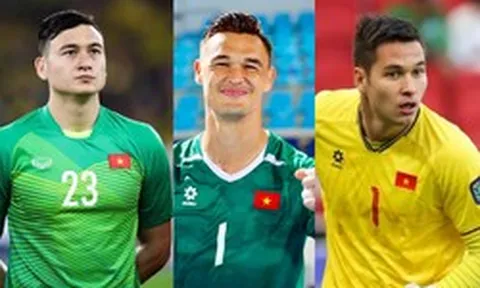 Cuộc cạnh tranh ở khung thành ĐT Việt Nam: Lê Giang Patrik, Văn Lâm và Nguyễn Filip, ai là người được chọn?