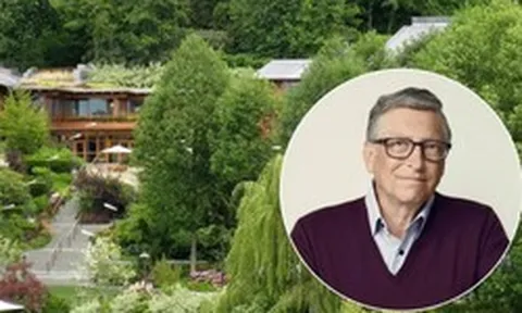 Ngôi nhà có 24 phòng tắm của Bill Gates