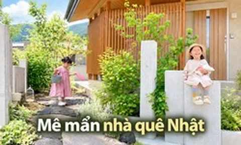Bà mẹ Nhật đưa 2 con về quê sống: Ngôi nhà gỗ khiến nhiều người mê vì càng nhìn càng thấy bình yên