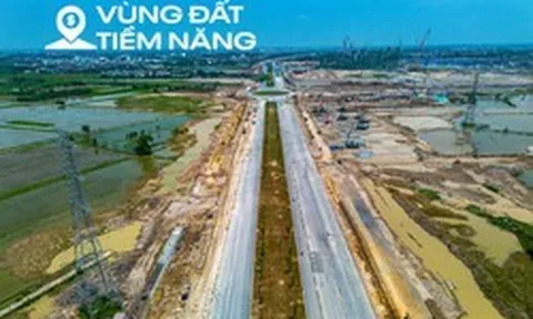 Toàn cảnh đại lộ rộng gần gấp 3 lần đường băng sân bay, chạy xuyên siêu dự án 925.000 tỷ đồng, kết nối trực tiếp tới sân vận động 135.000 chỗ lớn nhất thế giới của Vingroup
