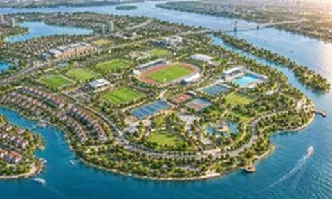 Ông Phạm Nhật Vượng tiếp tục cho xây thêm 1 quần thể thể thao hơn 70 ha ngay tại miền Bắc: Nằm trong dự án 41.000 tỷ đồng ôm trọn 1 bán đảo tự nhiên, xung quanh có biệt thự, công viên, hồ nước