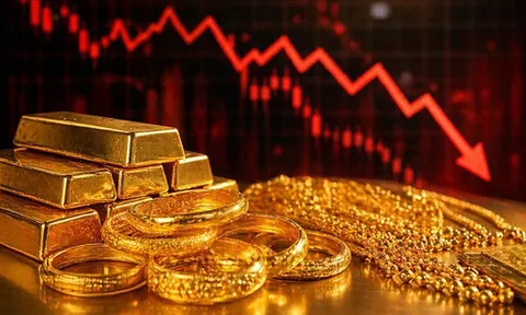 Giá vàng hôm nay (17/9): Đồng loạt lao dốc