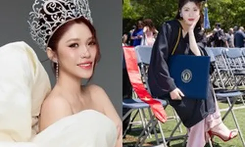 Hoa hậu Việt biết 4 thứ tiếng, tốt nghiệp loại xuất sắc đại học Mỹ sau một năm đội vương miện