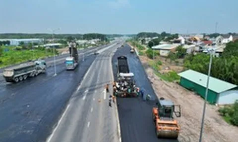 Diện mạo siêu nút giao kết nối 2 cao tốc huyết mạch ở phía Nam