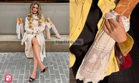 Bánh mì nay cũng phải "lên đồ": Túi ren đựng bánh bỗng thành phụ kiện hot của các nàng sành điệu