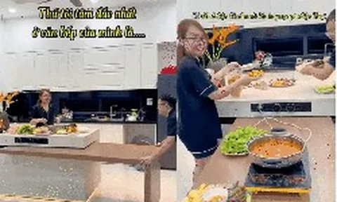 Chi hơn 100 triệu làm nội thất cho bếp, vợ chồng trẻ Hà Nội đầu tư 40 triệu cho một món đồ: "Đắt nhưng rất đáng tiền"