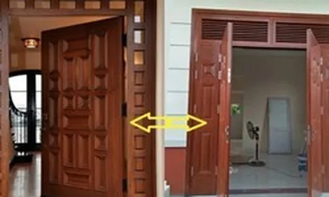 Cửa chính nên mở ra ngoài hay vào trong? Chi tiết phong thủy được cho là giúp đón tài lộc