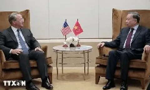 Tổng Bí thư, Chủ tịch nước Tô Lâm gợi mở loạt đề xuất với "ông trùm" Phố Wall và gã khổng lồ thanh toán, đại diện các Tập đoàn hồi đáp ra sao?