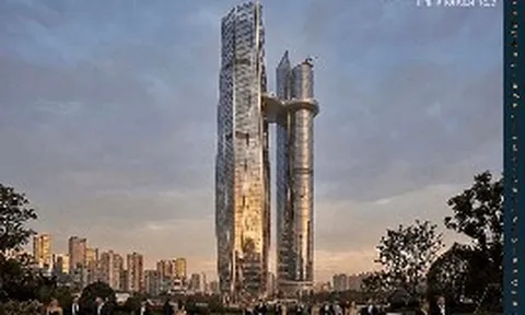 Tòa tháp đôi cao 568m được đề xuất xây ở Hà Nội, dự kiến vượt Petronas Twin Towers của Malaysia trở thành cao nhất thế giới: Huy động máy xúc tháo dỡ công trình trên khu đất dự án