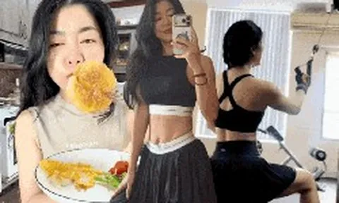 Hotmom Helen Nguyễn tiết lộ bí quyết giữ vòng eo 60cm sau 4 lần sinh nở: Tuyệt đối không nhịn ăn, tập kháng lực để giảm cân