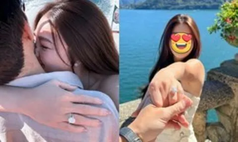 “Ngọc nữ phông bạt” được thiếu gia nghìn tỷ ngành ngân hàng cầu hôn bằng nhẫn kim cương khủng, nhan sắc đàng trai khiến MXH ngớ người