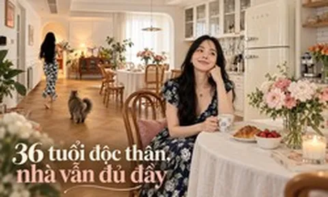 36 tuổi, độc thân và sống một mình trong căn hộ 150m²: Ngôi nhà khiến nhiều người nhận ra ở một mình vẫn có thể rất đủ đầy
