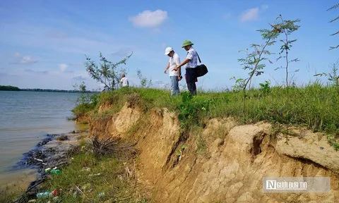 Dân bất an nhìn sông “nuốt” đất, chính quyền khẩn trương tìm phương án