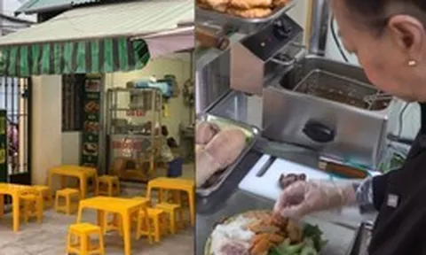 Nữ NSƯT đình đám U70 bán bún ở đường Hồng Mai, Hà Nội