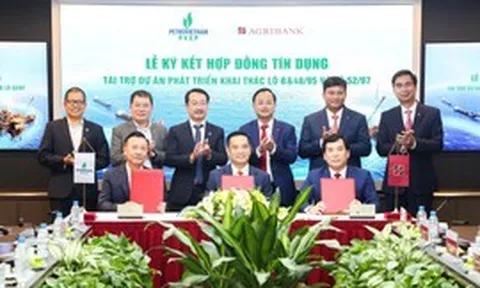 Agribank và PVEP ký hợp đồng tín dụng cho dự án khí trọng điểm