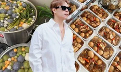 Sao nam Vbiz từng nổi tiếng là "quý ông" nay bán chè trôi nước, thịt kho rệu giao bằng xe ô tô khắp TP.HCM