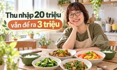 Bảng chi tiêu của mẹ 2 con thu nhập 20 triệu: Chia 7 khoản, vẫn cố giữ 3 triệu tiết kiệm mỗi tháng