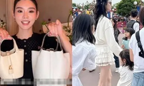 Dâu hào môn Hề Mộng Dao chi hàng trăm triệu mua túi Hermès cho con gái 2 tuổi
