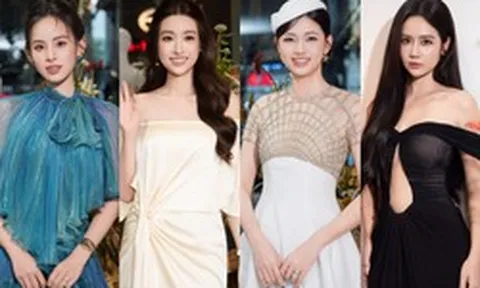 Đỗ Mỹ Linh đọ sắc cùng hội dâu hào môn, 1 Hoa hậu bí ẩn nhất Vbiz bất ngờ xuất hiện