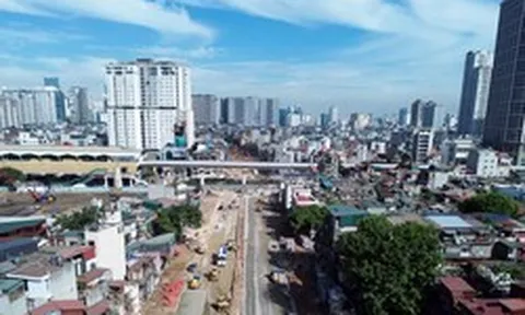 Tăng tốc thi công trên các đoạn tuyến đường Vành đai 2.5