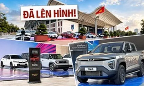 VIMS trước giờ G: Hơn 60 chiếc xe xuất hiện, 4 gian trưng bày tất bật hoàn thiện khâu cuối cùng để đón khách