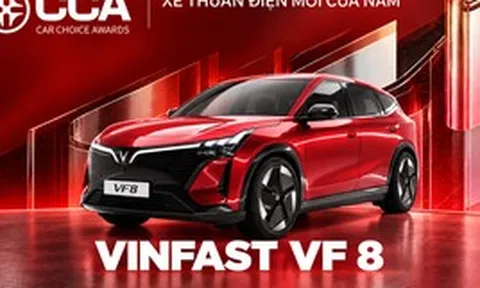 VinFast VF 8 - ‘Xe thuần điện mới của năm’ tại Car Choice Awards 2026