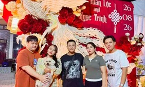 Hé lộ không gian đám cưới ở quê nhà của Hoài Lâm