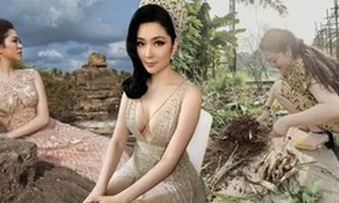 Hoa hậu có gương mặt phúc hậu nhất Việt Nam bí mật kết hôn khi du học ở Anh, đã đi bước nữa nhưng giấu kín danh tính chồng