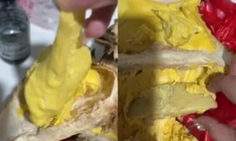 Xuất hiện "sầu riêng giả" giá rẻ bán rong ven đường: Bổ ra bên trong chỉ có... khoai tây