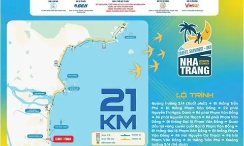 Libera Nha Trang chờ đón runner trên cung đường 21km của Nha Trang Night Run 2026
