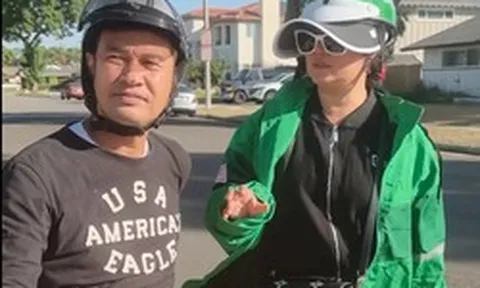 Nam nghệ sĩ U60 sang Mỹ được "thuê" làm shipper liền than: Khổ ghê!