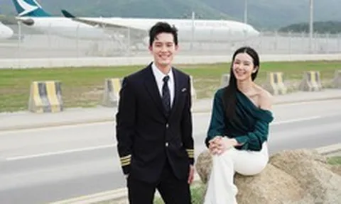 Nam diễn viên "biến mất" 4 năm giờ là cơ trưởng lái Airbus, cưới Hoa hậu tốt nghiệp ngành Luật